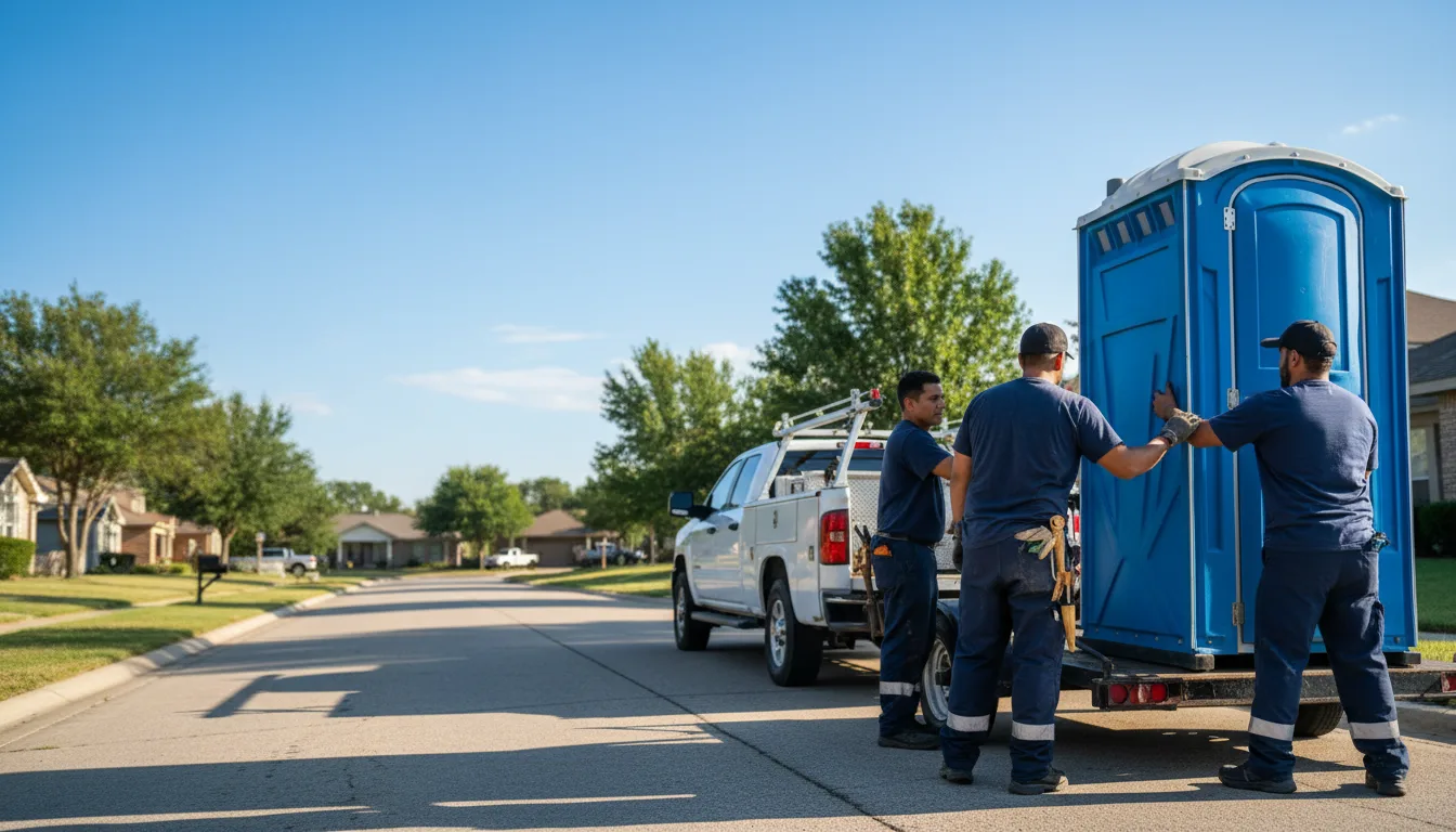 Portable Toilet Rental in Hampton, NE near me